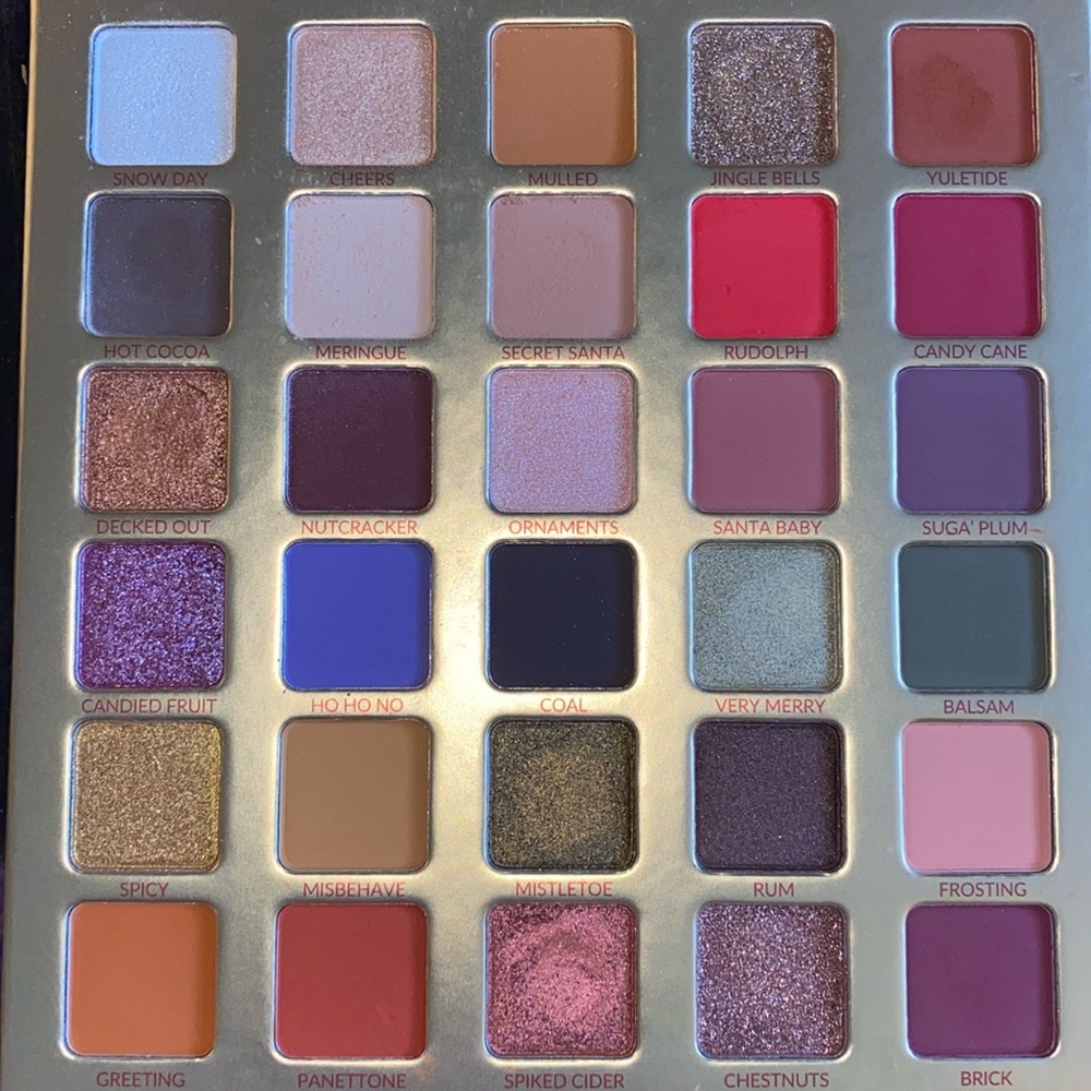 BH cosmetics naughty nice palette